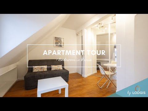 Apartment Tour // Furnished  20m2 in Paris – Ref : 2189860