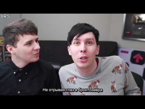 DIL GETS A FREEZE RAY - Dan and Phil Play: Sims 4 #35 rus sub