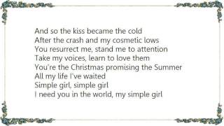 IAMX - Simple Girl Lyrics