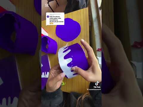 this is  our  paper birthday cake🥰😍😊