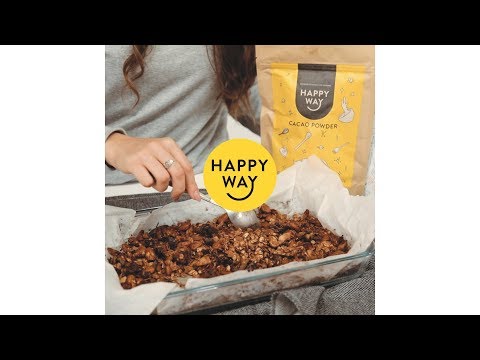 Chocolate & Peanut Butter Granola | HAPPY WAY