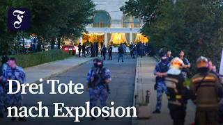 Explosion vor italienischem Restaurant