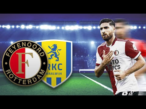 Aufsteiger trotzt Feyenoord -  Senesi mit Fallrückzieher-Assist | Feyenoord Rotterdam - RKC Waalwijk