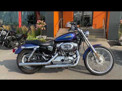 2009 Harley-Davidson<sup>®</sup> 1200 Custom Two-Tone Black Ice/Blue Ice