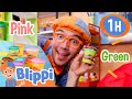 Blippi's Play-Doh Fun | Blippi for Kids  | Moonbug Kids - Art for Kids 🖌️