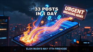 Elon Musk's 33 Posts on May 17th — A Wordless Image Got 47M Views