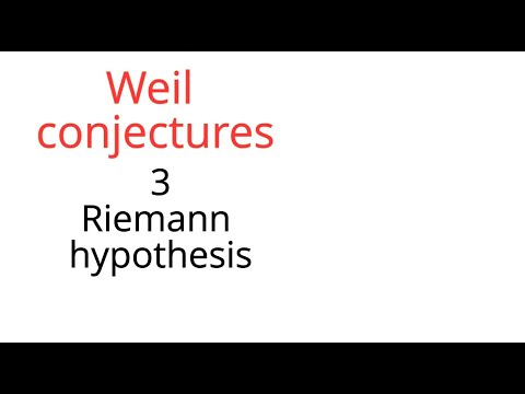 Weil conjectures 3: Riemann hypothesis