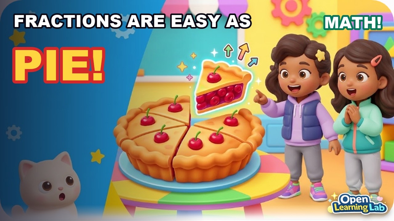 Fractions Are Easy as Pie | Math for Kids