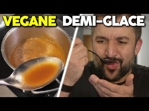 Sterneküche vegan? Warte, bis du DIESE Demi-Glace probierst!