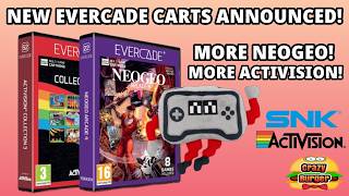 New Evercade Carts Announced - Neo Geo Arcade 4 & Activision Collection 3 - All The Details!