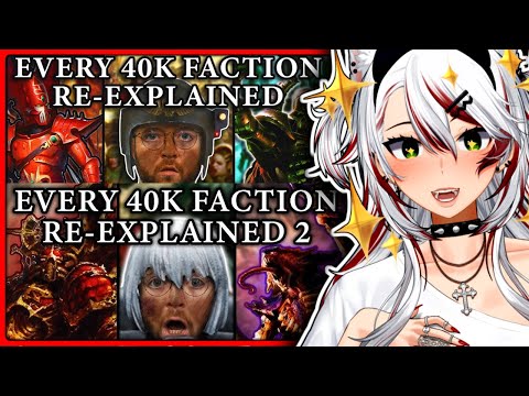 Bricky Warhammer Eevery 40k Faction Re-explained part 1 |  REACTS