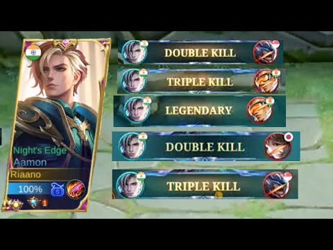 27 Kills In Rank Game?! 😱 ||| Amazing Aamon Gameplay 🔥 ||| MLBB