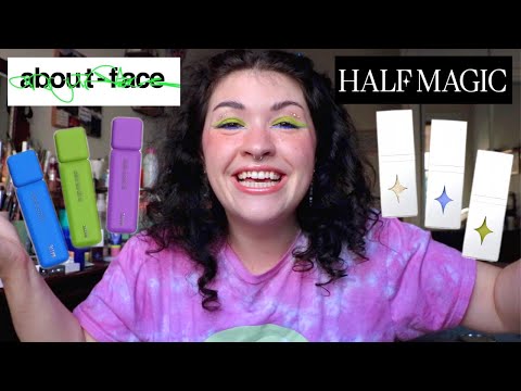 HALF MAGIC VS. ABOUT FACE EYE PAINTS | battle of the liquid eyeshadows!