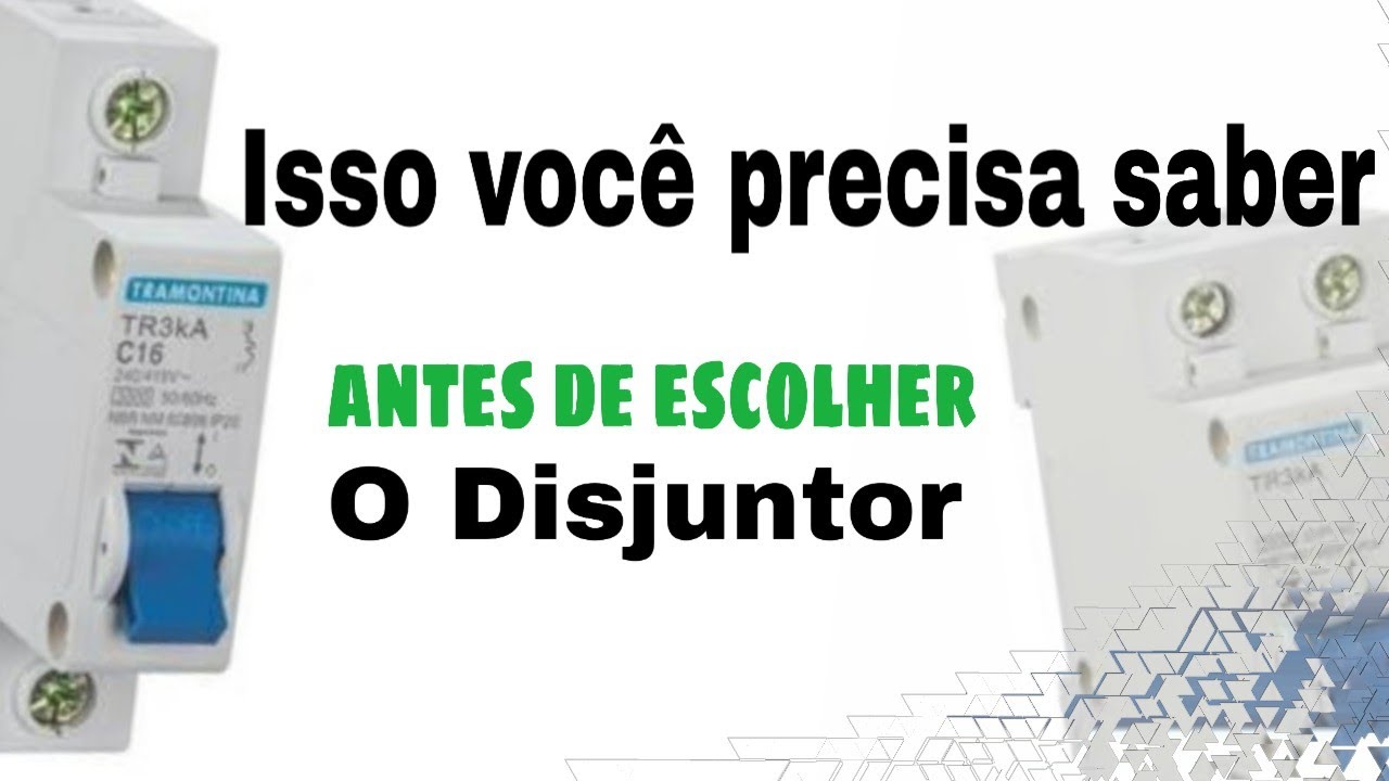 COMO DIMENSIONAR DISJUNTOR - CRITÉRIOS QUE PRECISAM SER ATENDIDOS PARA PROTEÇÃO CONTAR SOBRECARGA