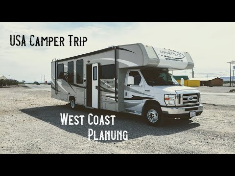 Camper Roadtrip USA West Coast - How do I plan a USA campervan trip?