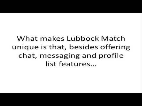 Lubbock Match Making