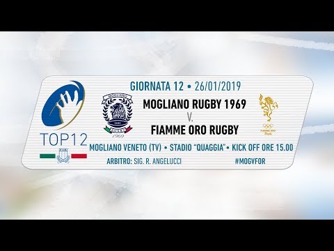 TOP12 2018/19, Giornata 12 - Mogliano Rugby 1969 v Fiamme Oro Rugby