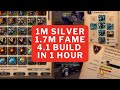 1M Silver And 1 7M Fame In 1h 40k Build Albion Online
