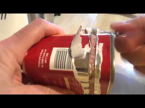 How to open a tin of corned beef