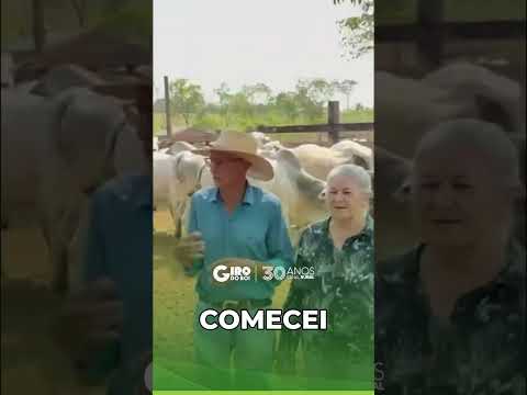 Você teria disposição para tratar o gado na carriola todos os dias aos 81 anos?   Em Rolim de Moura,