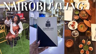 WEEKLY VLOG: Balancing Work With Living, Career Event Launch, Restaurant Review / Nairobi Living