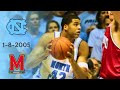 UNC Basketball: #4 North Carolina vs #21 Maryland | 1-8-2005 | Full Game