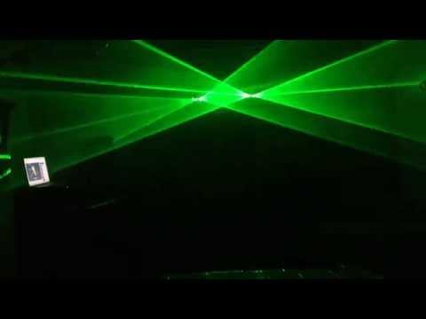 Party Life - Chauvet Scorpion Dual Laser - Demo 1