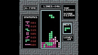 NES Game: Tetris (1989 Nintendo)
