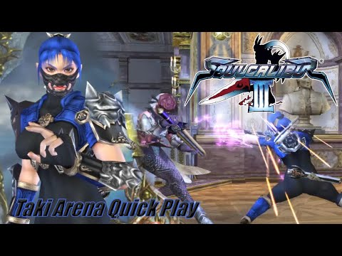 Soul Calibur III (PS2) - Taki Arena Quick Play Playthrough