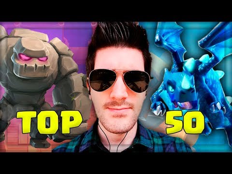 ESSE GOLEM ME LEVOU PARA O TOP DO CLASH ROYALE!