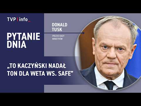 Tusk: weto Nawrockiego to efekt tonu nadanego przez Kaczyńskiego