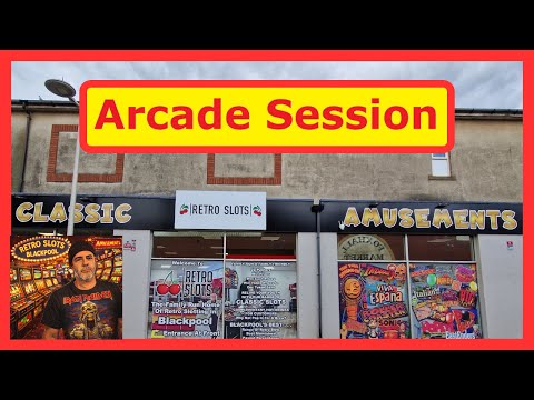 All Action Arcade Fruit Machine Slot Play In Blackpool Arcade