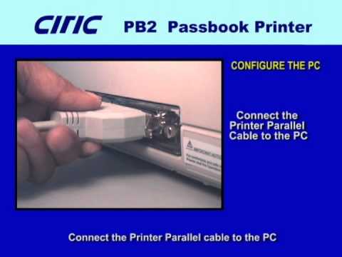 Installing PB2 Passbook Printer to Computer