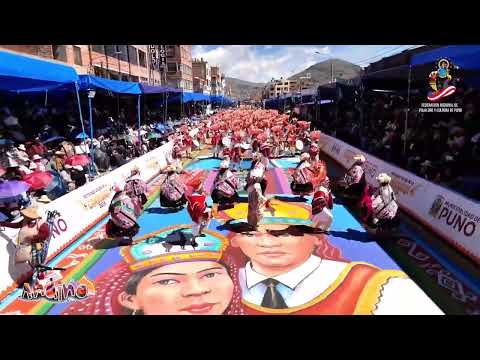 🎺🏔️ Auténticos Ayarachis Tawantin Ayllu Cuyo Cuyo – Sandia | Parada Folclórica Candelaria 2026 🔥🙏