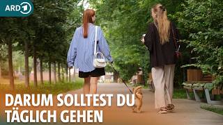 15 Minuten Spazierengehen: Der unterschätzte Gesundheits-Booster I ARD Gesund