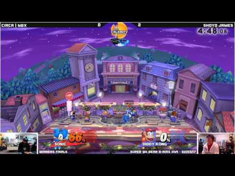 WBB #69  Circa 6WX Sonic vs Shoyo James Diddy   Winners Finals   Smash 4 Singles