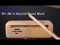 RonVaughn Tuned Ascend WoodBlock model AB-4 thumbnail