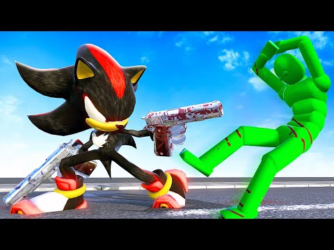 SHADOW Obliterates Dyanamic AI Ragdolls - Overgrowth Mods Gameplay