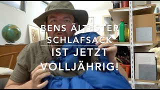 Alte Kunstfaser Schlafsäcke, oft besser als ihr Ruf.