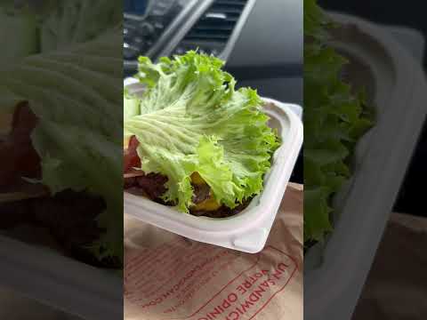 Low Carb Fast Food #lowcarb #wendys