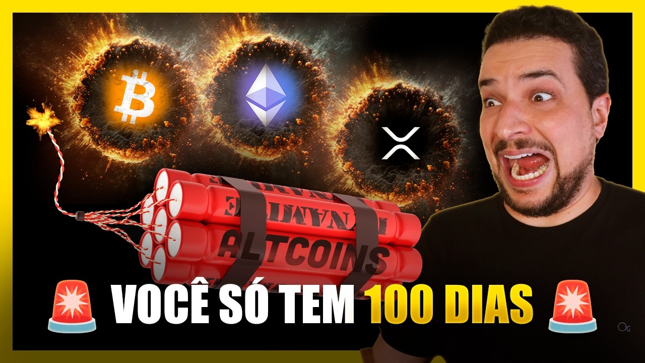 BITCOIN MANIPULADO! VOCÊ SÓ TEM 100 DIAS PRA FAZER DINHEIRO COM CRIPTO 🚨