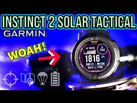 Garmin Instinct 2 Solar Tactical Review, The BEST Tactical Watch of 2022!