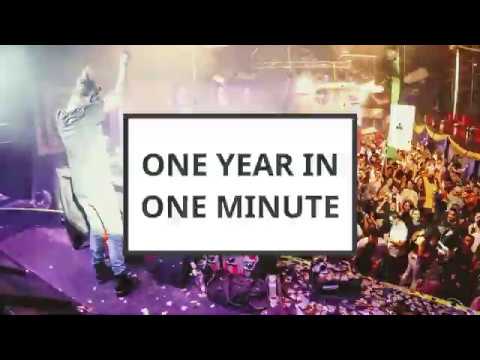 1 Year In 1 Minute.