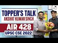 UPSC Success Story: The Journey of UPSC AIR 428 to Becoming an IAS Officer | IAS Akshat Singh