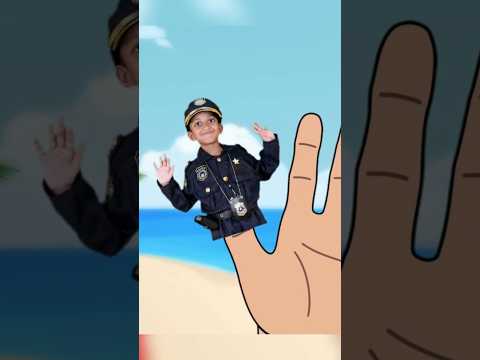 Finger Family Jobs | Daddy Finger Rhyme #kidssongs #nurseryrhymes