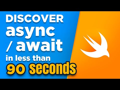 Discover how async / await works in Swift in less than 90 seconds thumbnail
