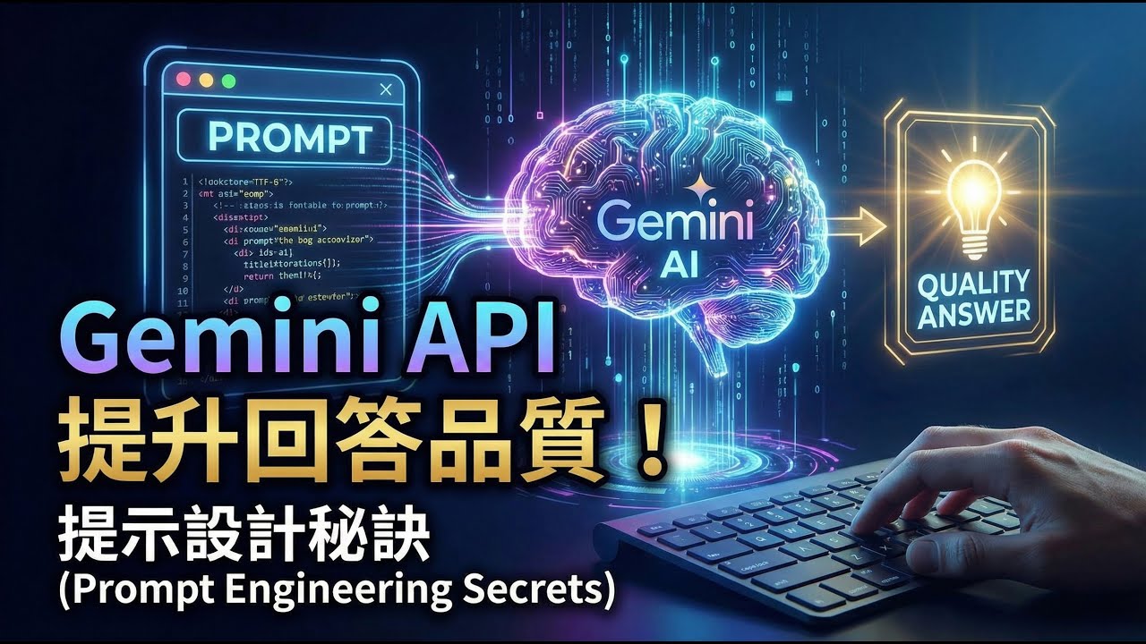 提升 Gemini API 回答品質的提示設計方法