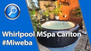 Miweba MSpa Whirlpool Muse Carlton Hydro-Massage Unboxing & Review - Wellness-Oase auf der Terrasse