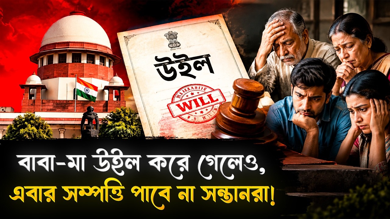বাবা-মা উইল করে গেলেও, সম্পত্তি পাবে না সন্তানরা! বড়সড় নির্দেশ দিল সুপ্রিম কোর্ট! | Supreme Court