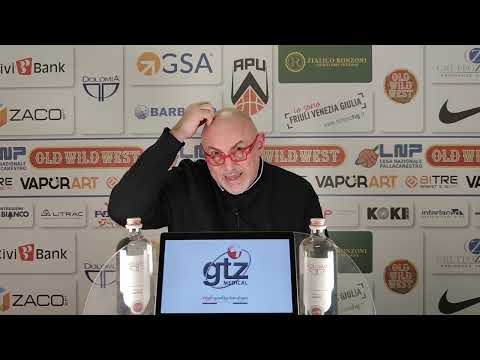 Apu Old Wild West Udine - Bakery Piacenza: le parole di coach Boniciolli